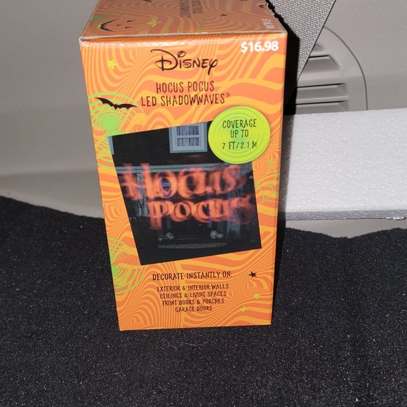 Disney Hocus Pocus LED Lightshow Halloween Orange Party Light Projector Gemmy - Picture 3 of 4
